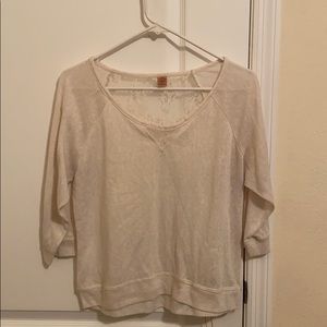 Cream Lacey Blouse